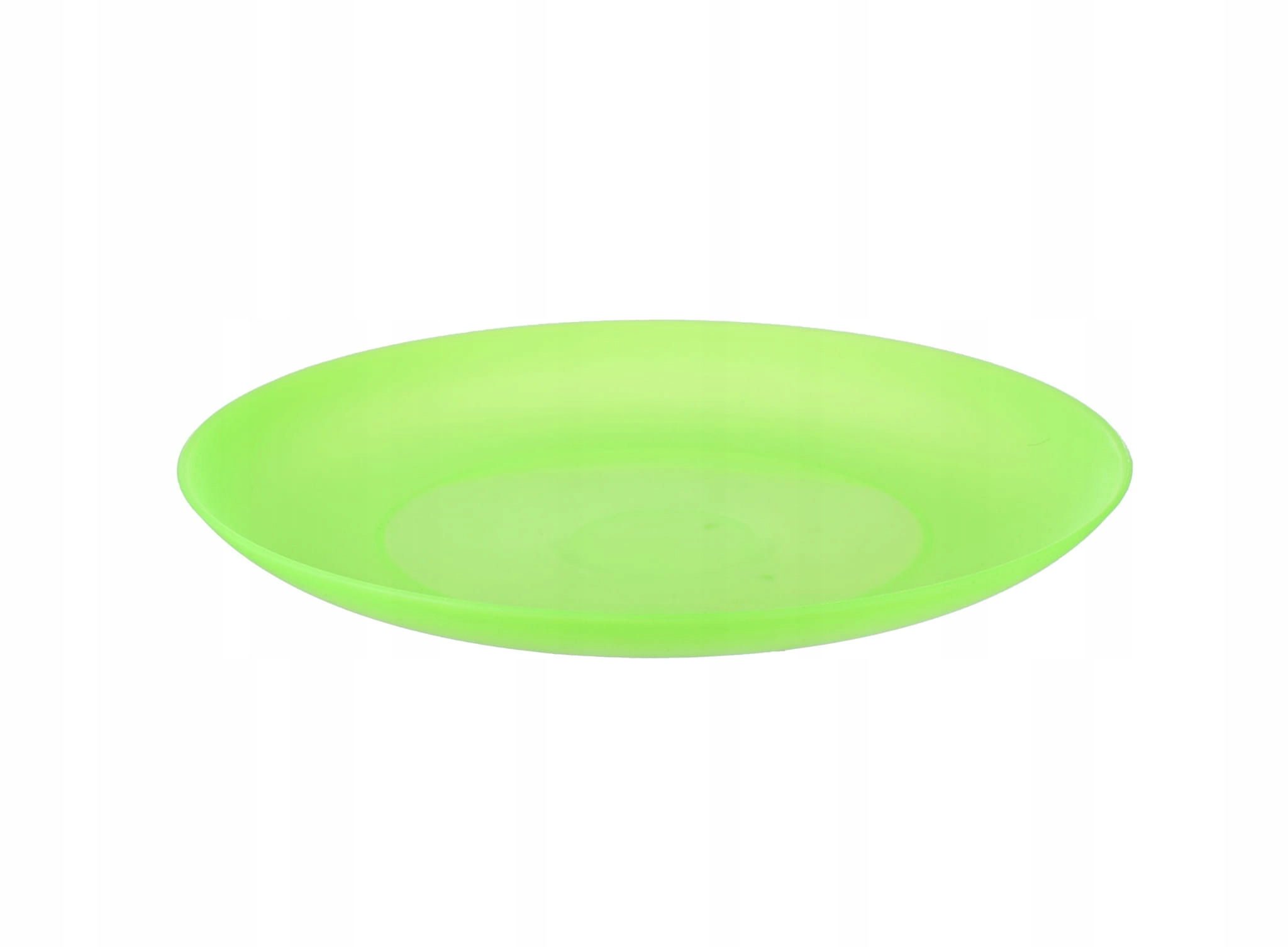 

Talerz Plastikowy Deserowy Płaski Dzieci Zielony