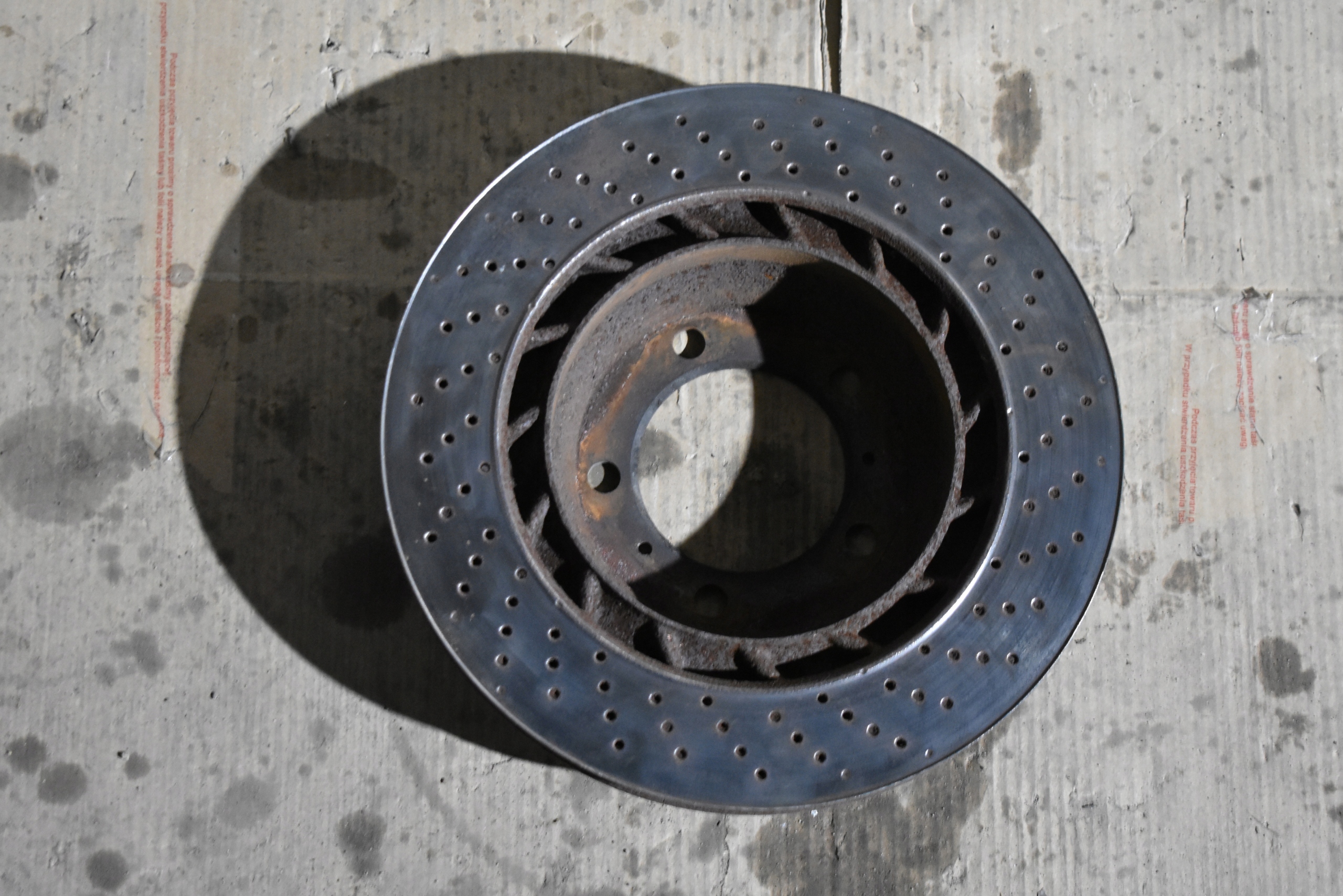 IDEALNA disc brake rear left PORSCHE 991 1