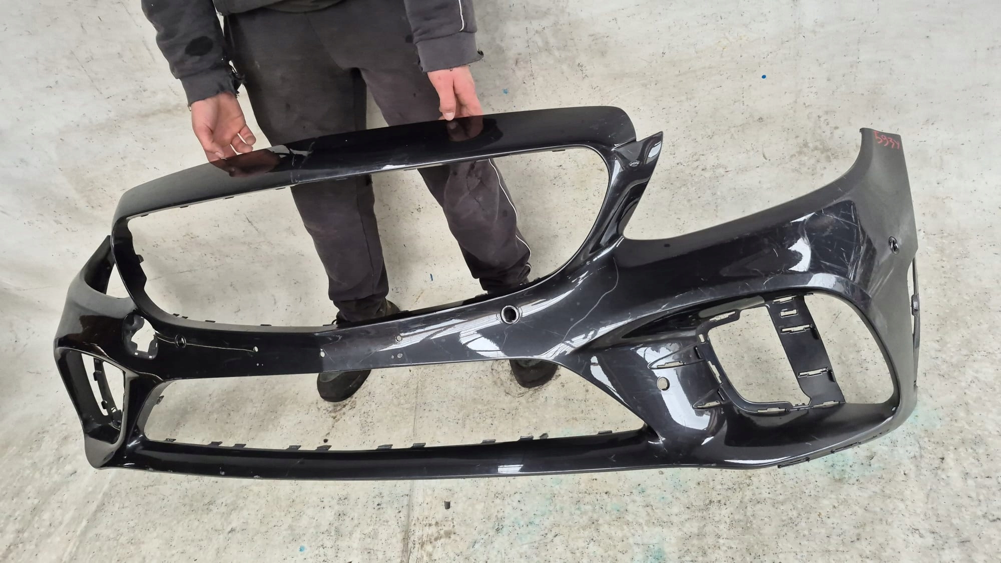 MERCEDES C-KLASA W205 AMG LIFT 18-21 bumper front front PDC