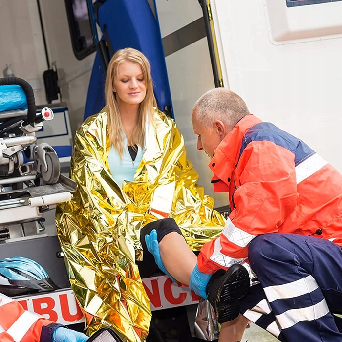 KOC TERMICZNY RATUNKOWY FOLIA ŻYCIA NRC EMERGENCY Marka inna