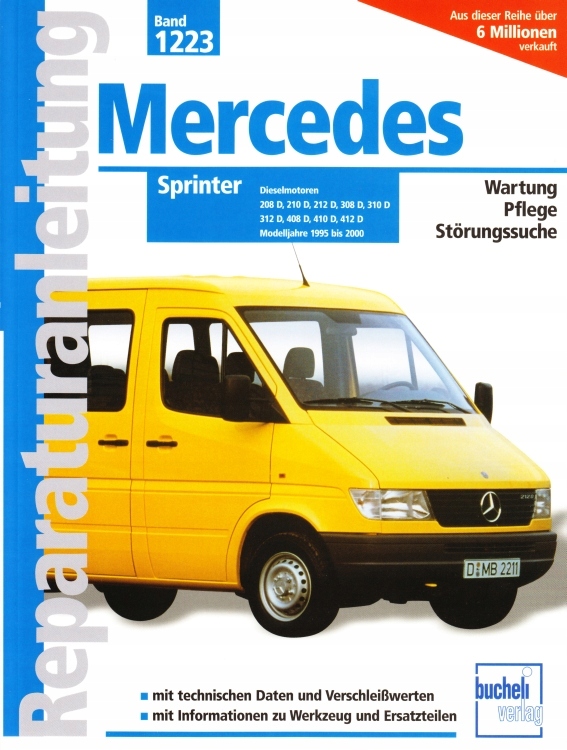 Mercedes Sprinter Diesel 1995-00 руководство по ремонту