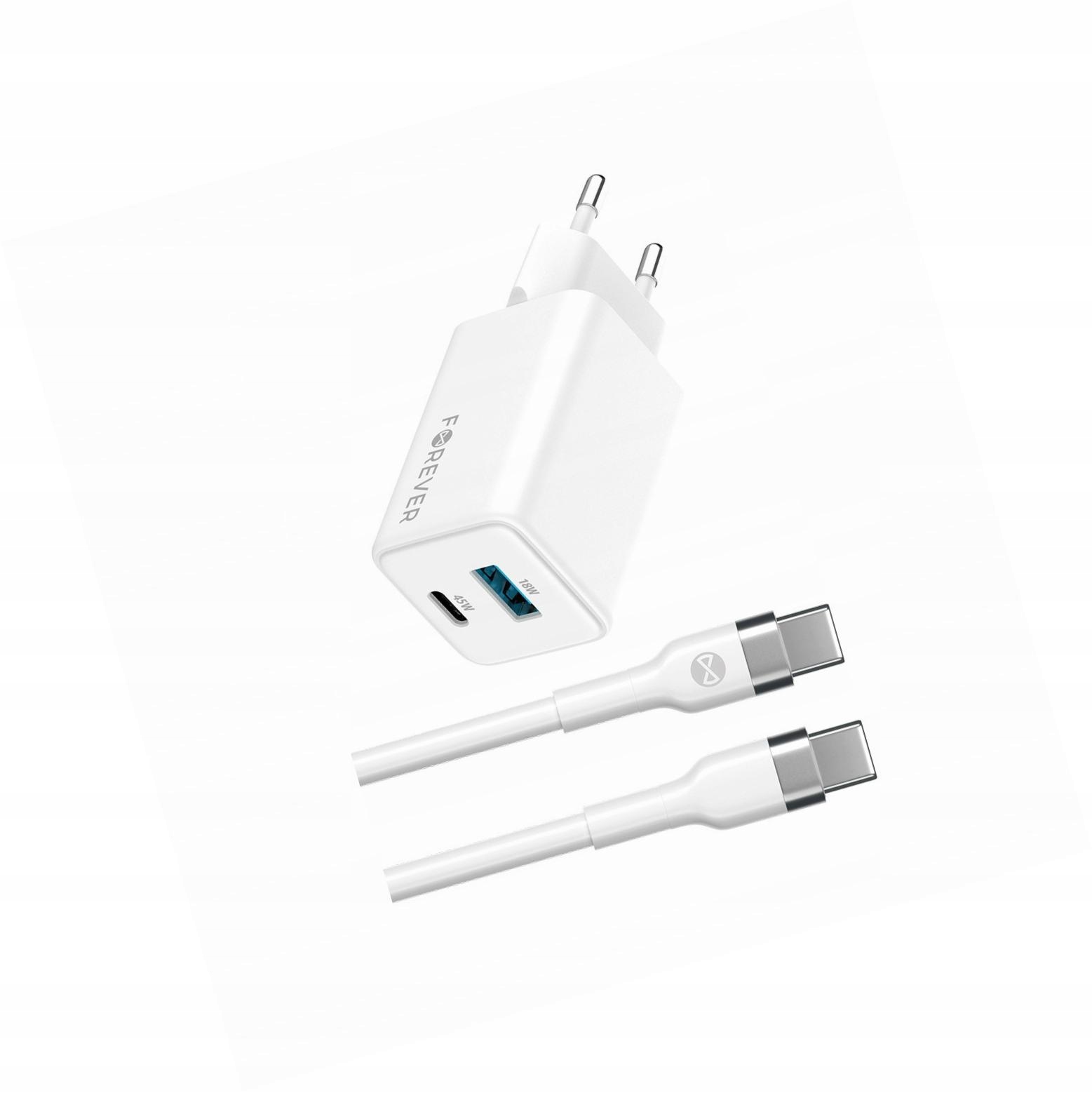 Szybka ładowarka GaN 45W Usb-c z kablem do Motorola Moto Edge 50 Fusion