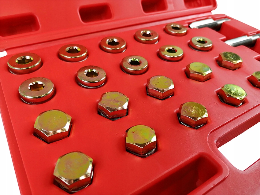 ZESTAW NAPRAWCZY DO KORKÓW GWINTÓW SPUSTOWYCH OLEJU M13 M15 M17 M20 64 EL Kod producenta AongBenis