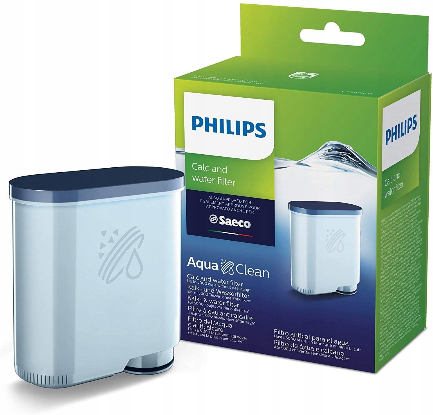FILTR DO EKSPRESU PHILIPS LatteGo EP5444/90 AQUA Sklep, Opinie, Cena