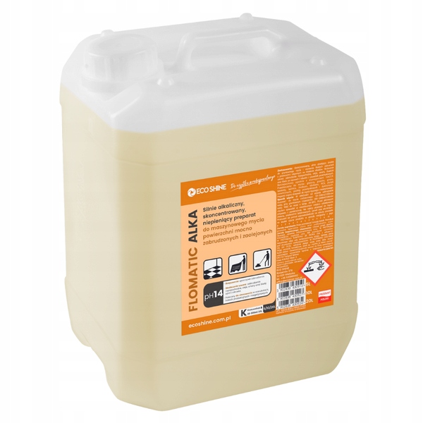 Levně Eco Shine Flomatic Alka 10L – pro strojové mytí podlah