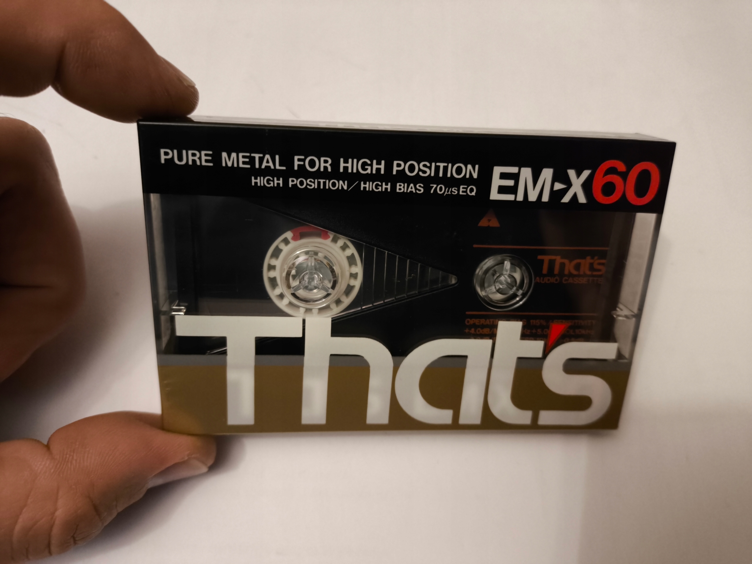 That's Em-x 60 Metal Japonsko Nos fólie $100