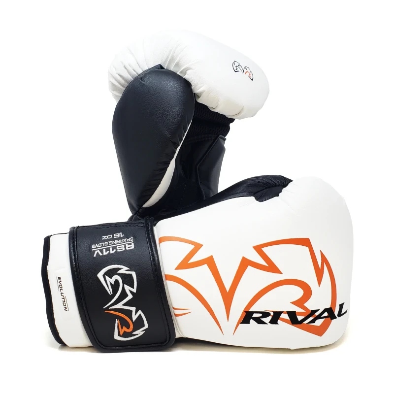 Rival Rękawice Bokserskie Rs11v Evolution Sparingowe White 14OZ