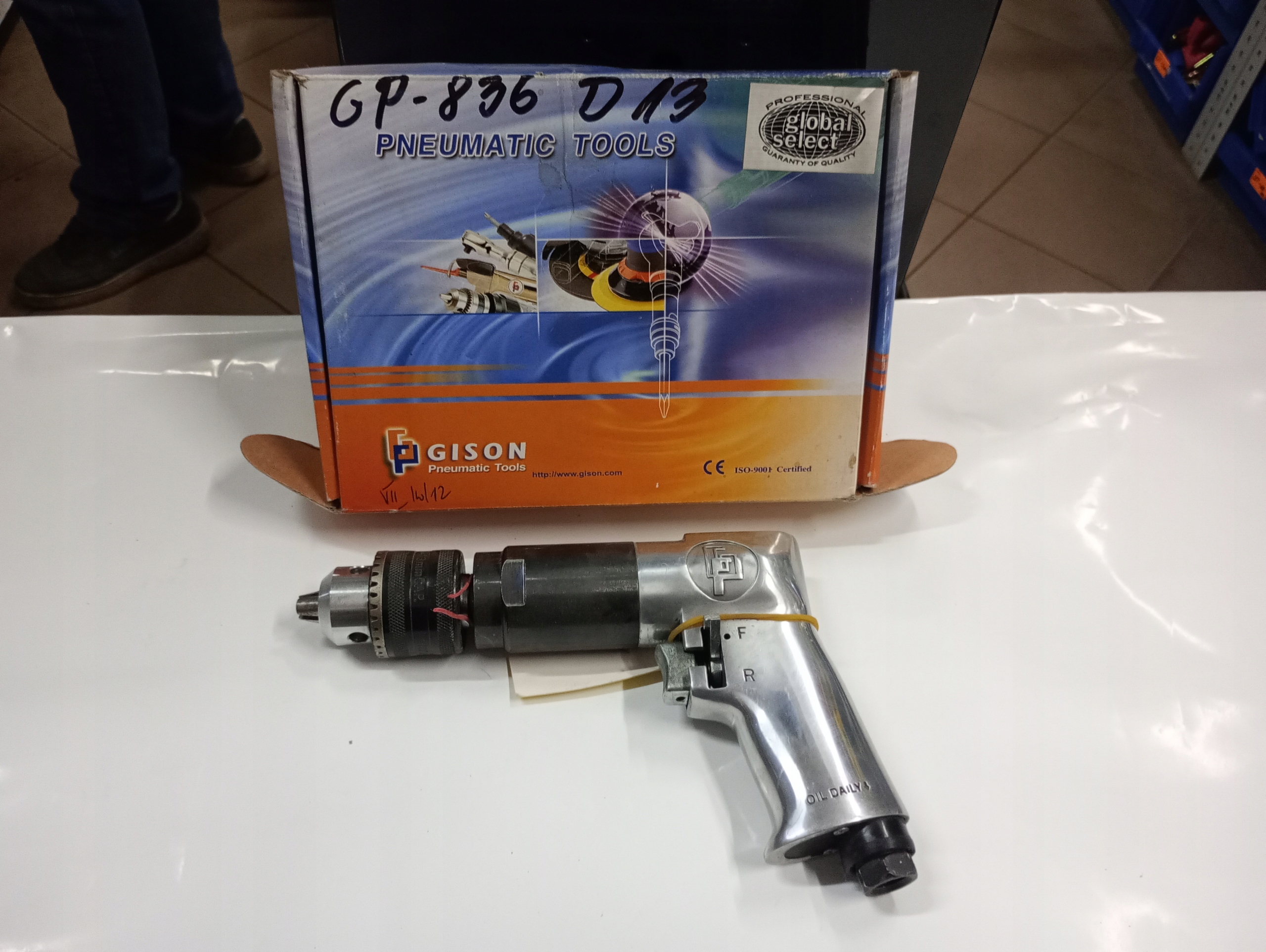 Pneumatická vrtačka Gison Gp 836d
