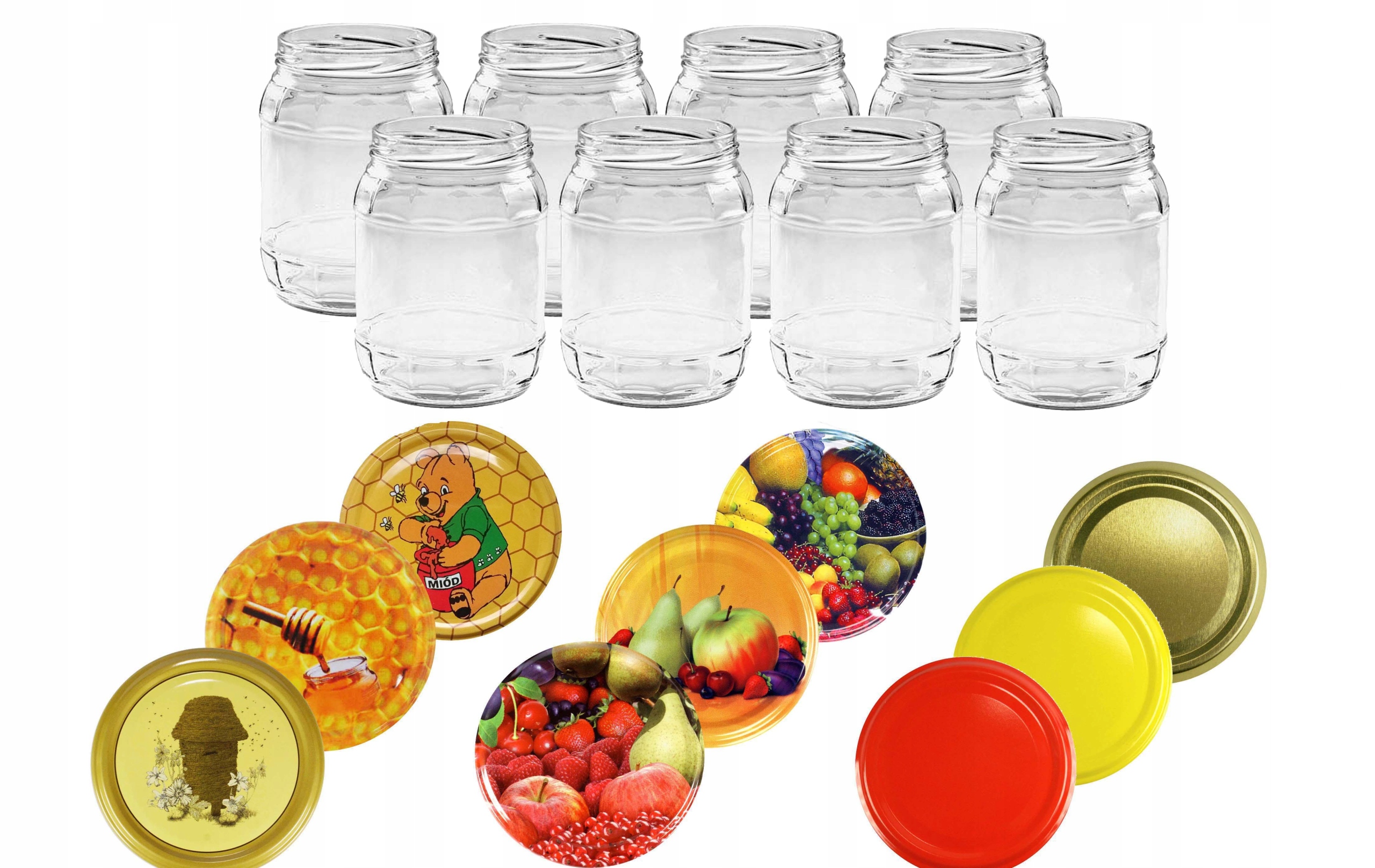 

Słoik Szklany 0,72L 720ml Christel 8szt +wieczko