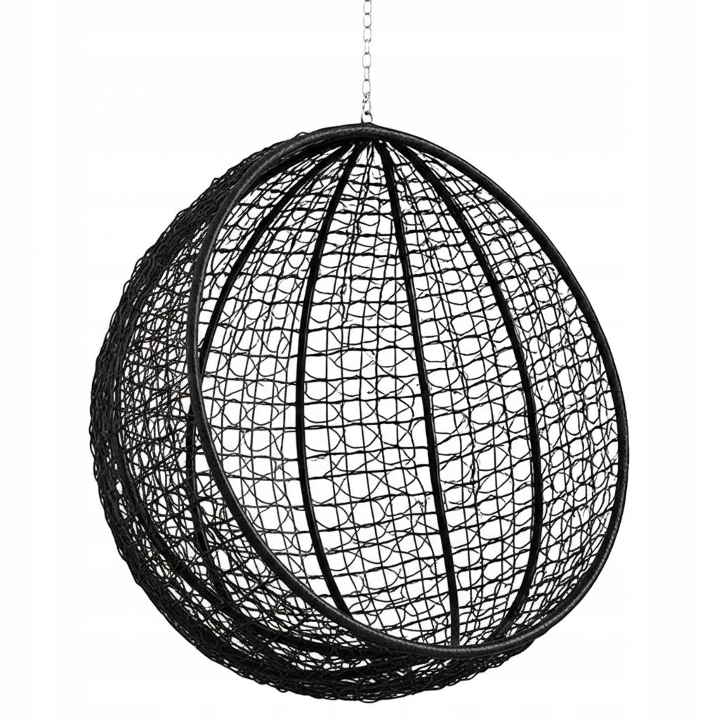 Závěsné Zahradní Houpací Křeslo, Houpací Koš, Vajíčko, Prémiový Kokon, Sólo