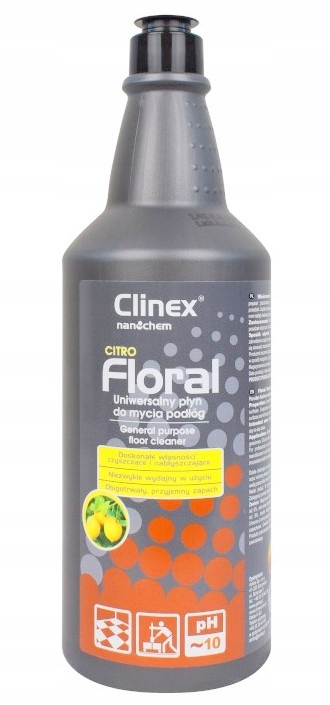 

Płyn Do Mycia Podłóg Clinex Floral Citro Cytrynowy