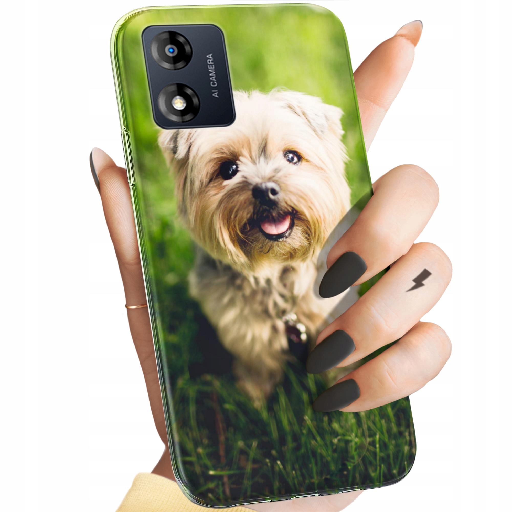 Etui Do Motorola Moto E13 Pieski Psiaki Dogs Obudowa Pokrowiec Case