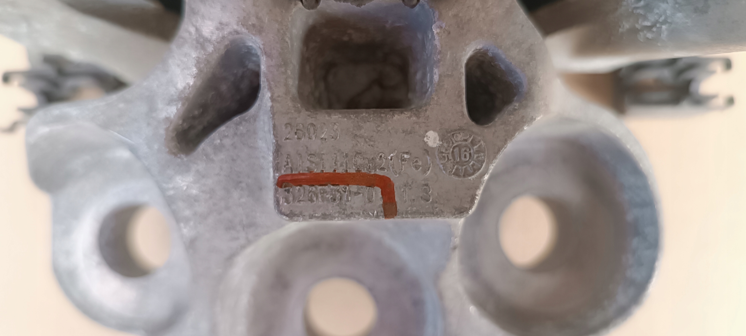 airbag engine mount OPEL ASTRA V K 1.6CDTI 326F31-D