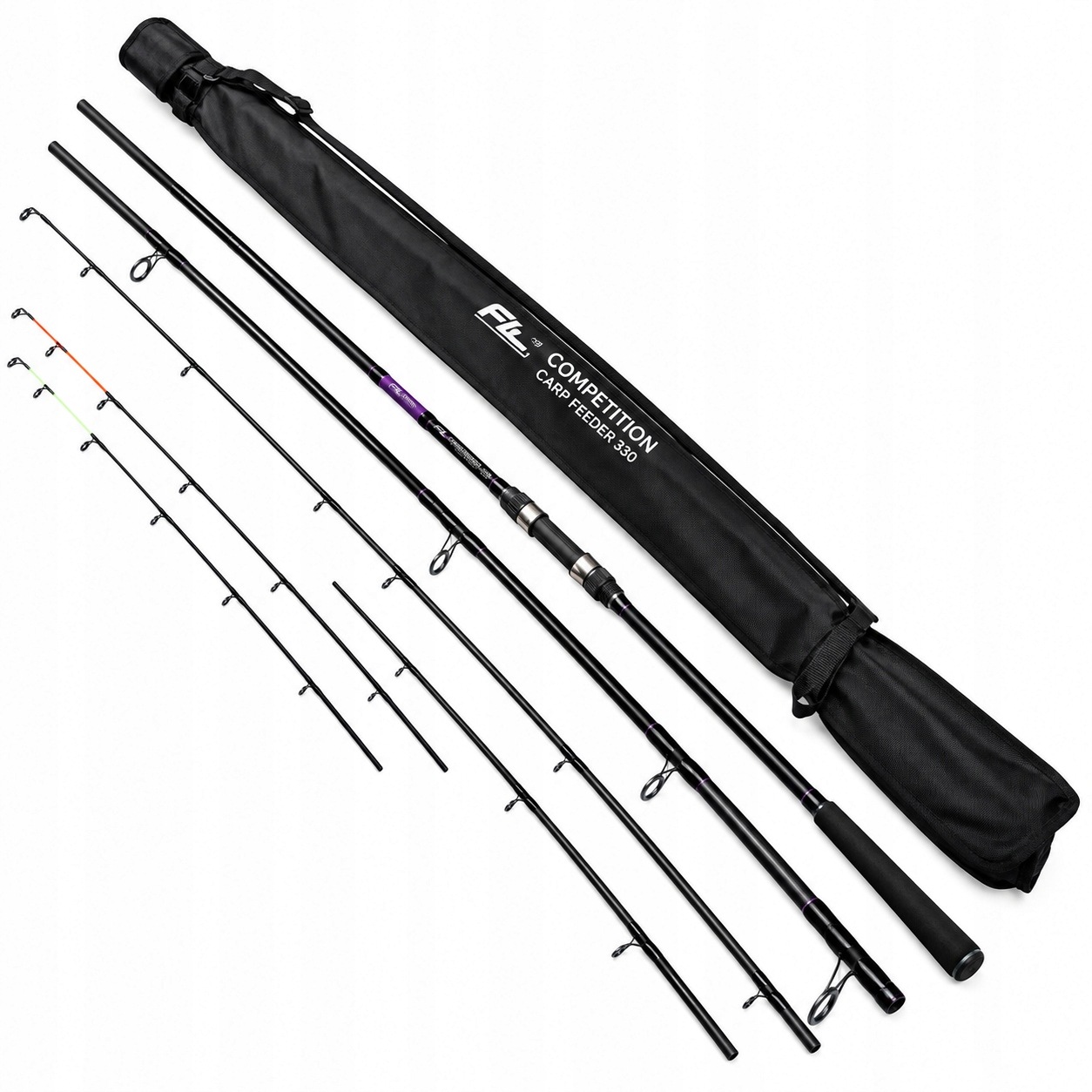 Wędka Karpiowo-Feederowa Fl Competition Carp Feeder 3,30m 130g 3+3