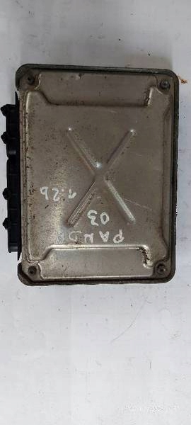 control unit of the engine FIAT PANDA II 55196261