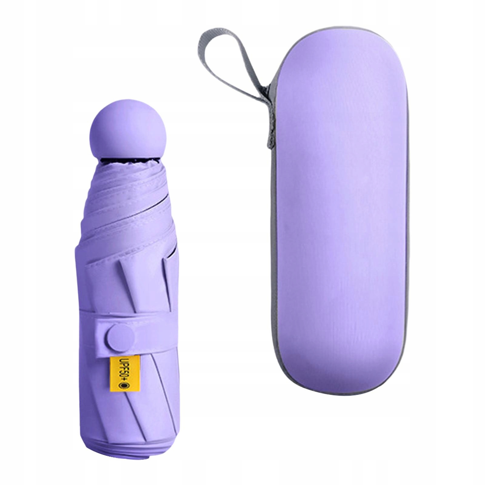 Parasol przeciwsłoneczny do torebki Fioletowy słońce z etui