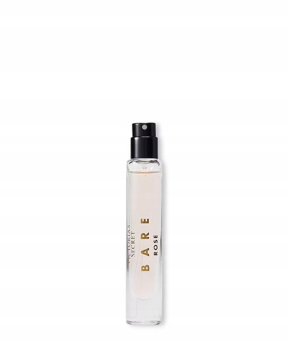 Mini parfémovaná voda victoria's secret Bare Rose 7 ml