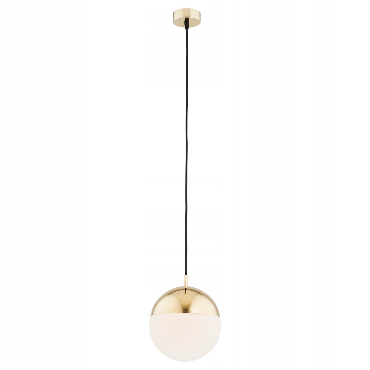Lampa Wisząca Mosiądz Opal Mat E27 1P Nowoczesna Livia Argon