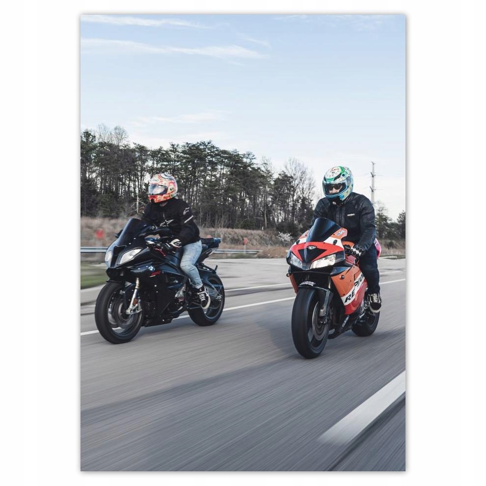 

Naklejki 50x70 Ścigacz Motor Motocykl