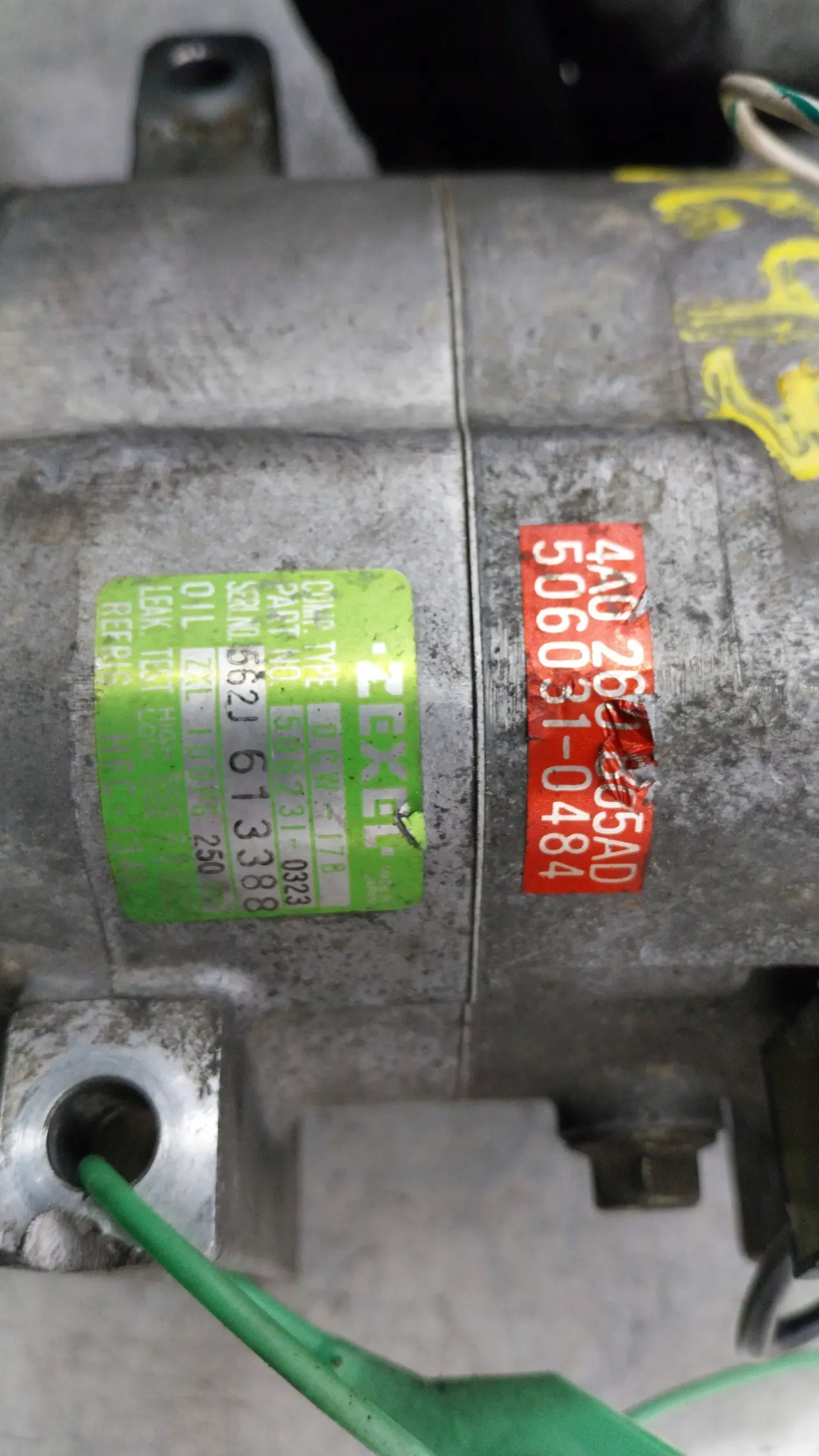 compressor of the air conditioning compressor; 4A0260805AD Audi A6 C4 2.5 TDi