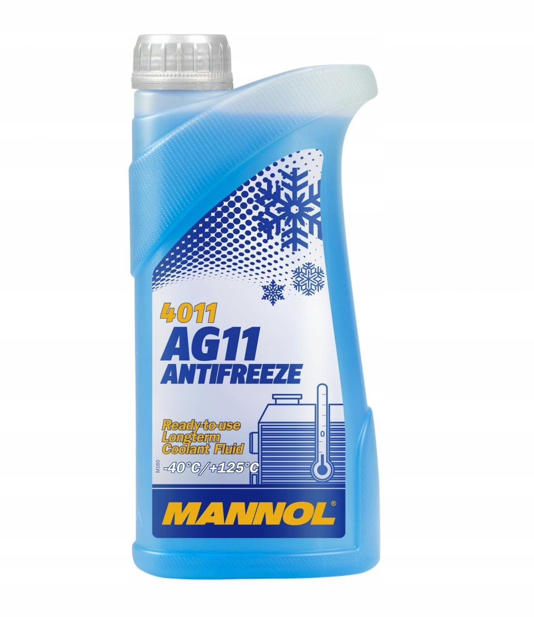 

Mannol AG11 1L. Niebieski Gotowy Płyn Do Chłodnicy