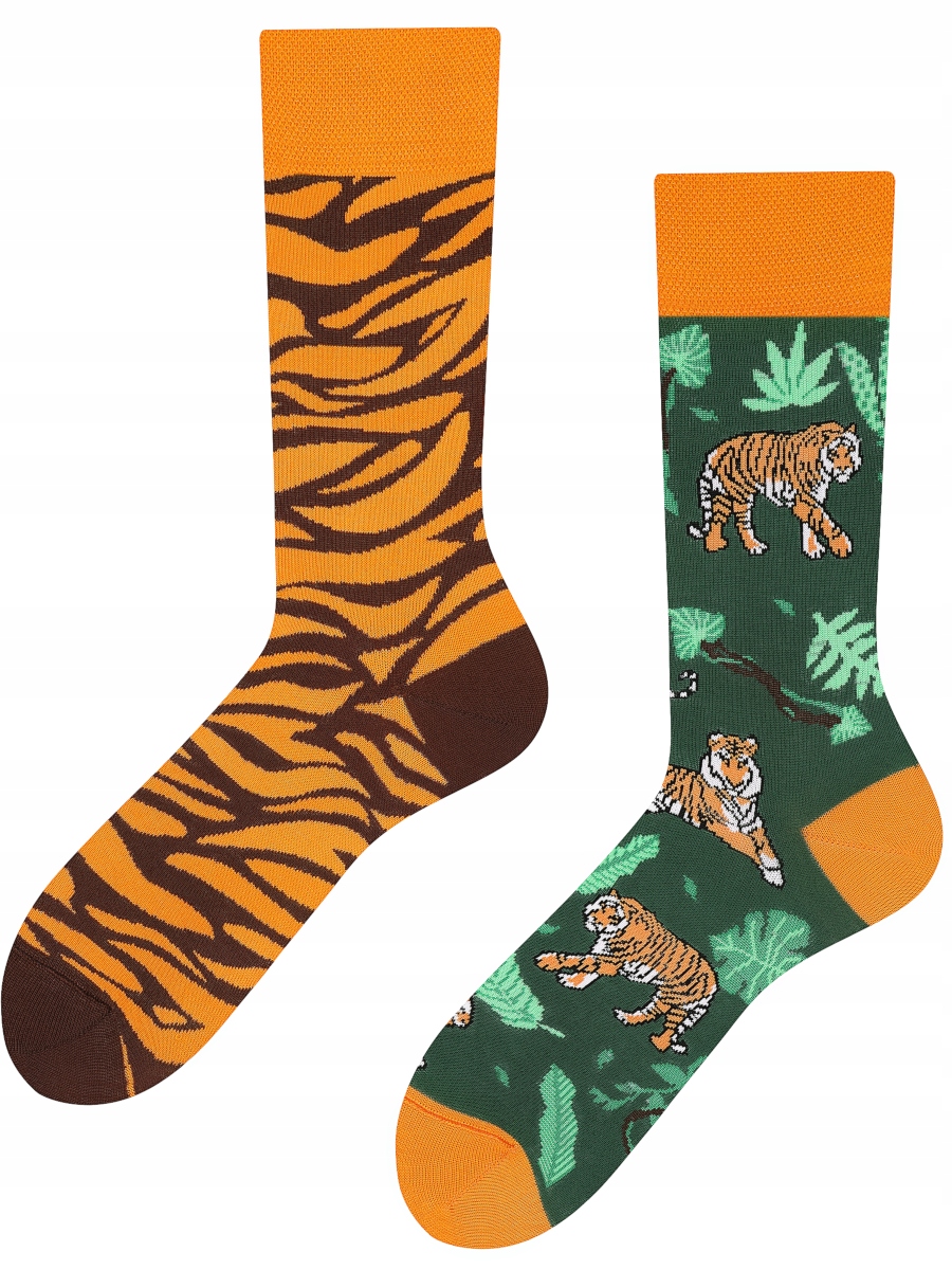 

Skarpety kolorowe Todo Socks Tygrys w dżungli 3942
