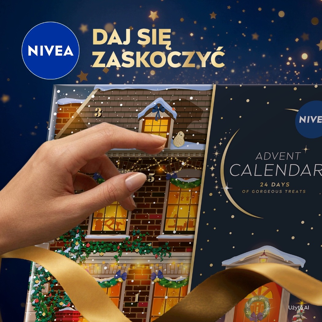 Адвент-календарь NIVEA для неё, 24 средства для лица, тела и губ и аксессуары — фото 7