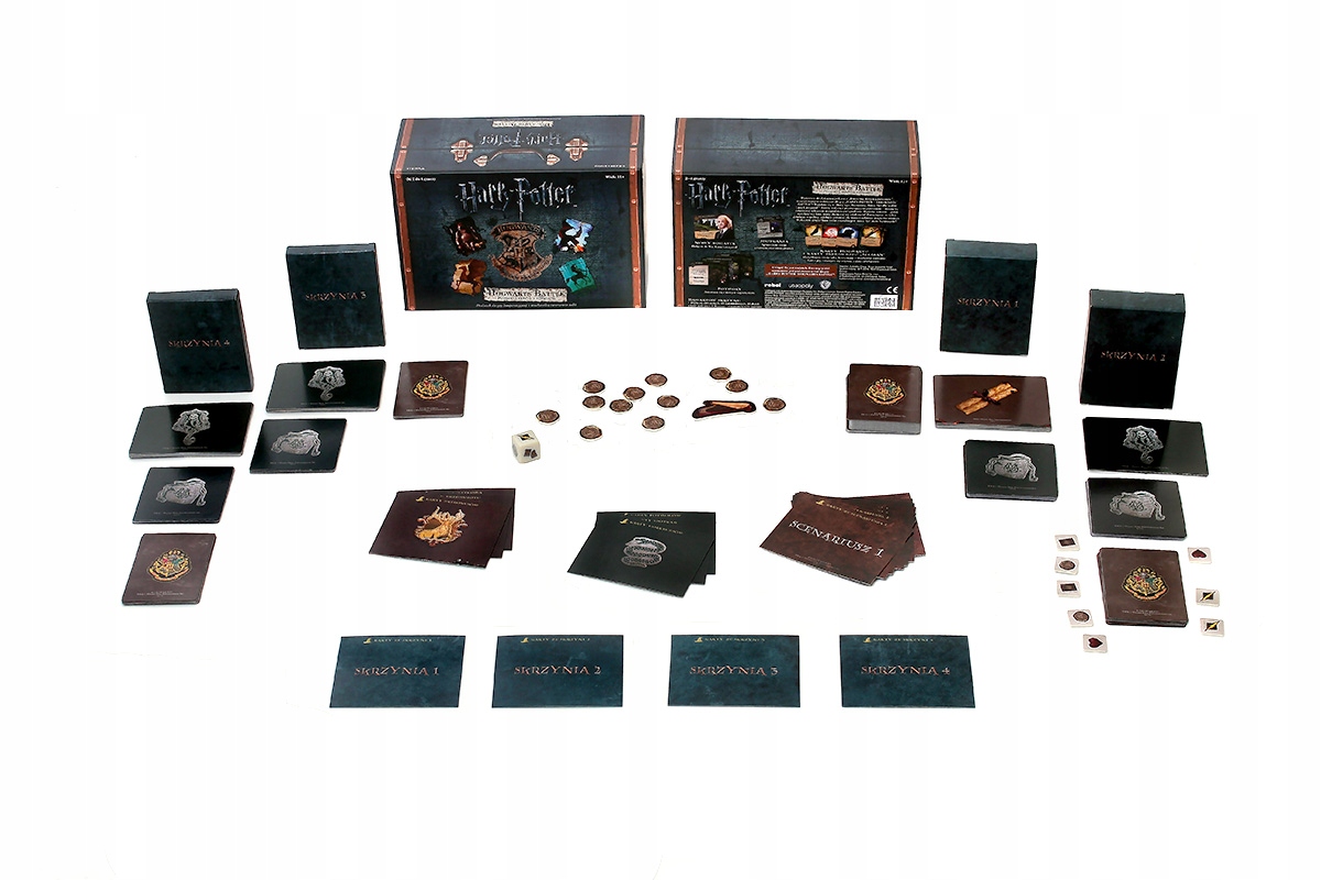 HARRY POTTER HOGWARTS POTWORNA SKRZYNIA POTWORÓW REBEL Stan opakowania oryginalne