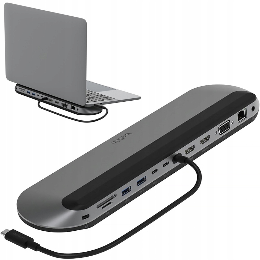 Belkin Stacja dokująca Pro USB-C 11w1 uniwersalna