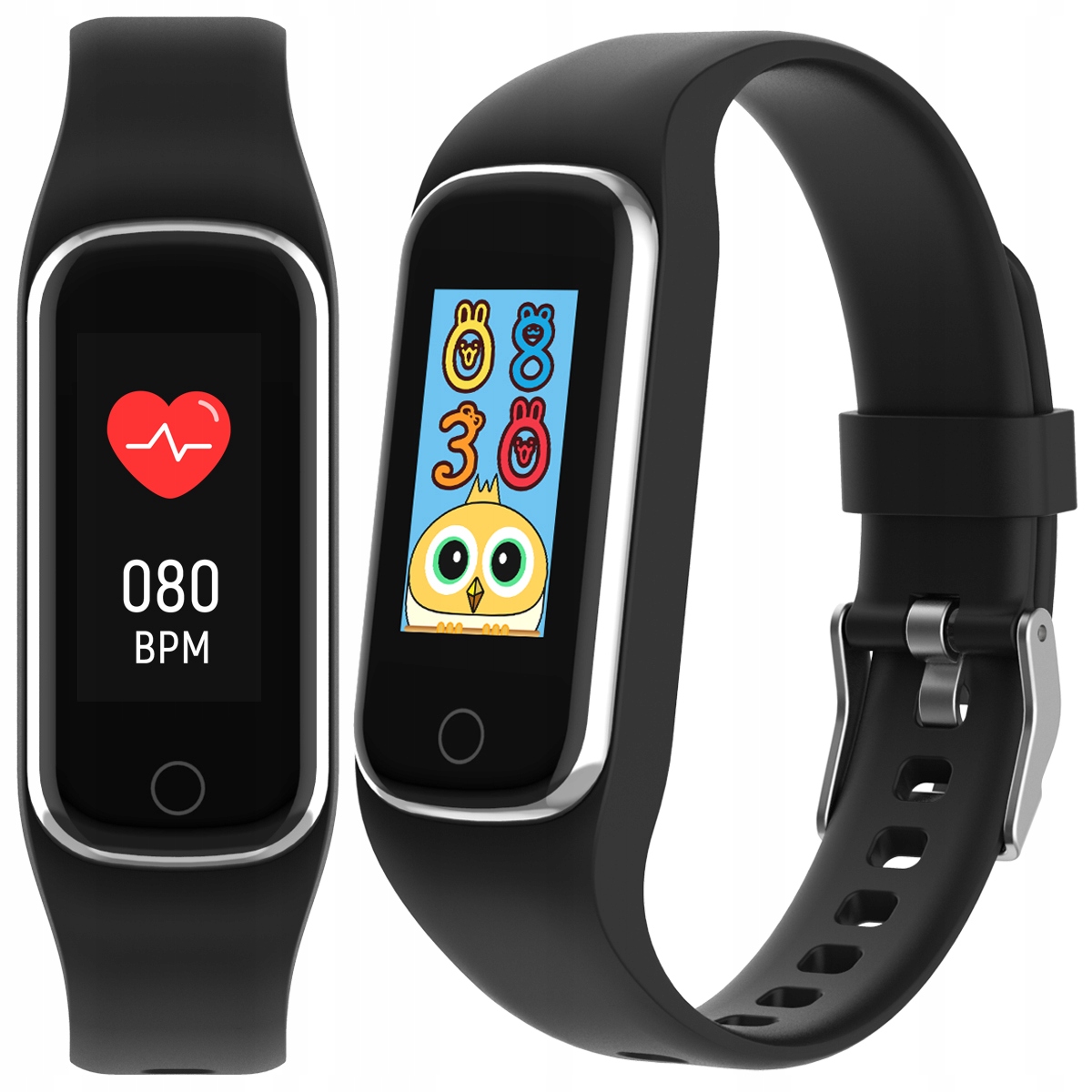 SMARTBAND DZIECIĘCY OPASKA WODOODPORNA PREZENT NA ŚWIĘTA DLA DZIECKA Komunikacja Bluetooth