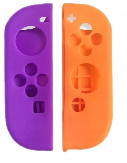 FIOLETOWO POMARAŃCZOWE ETUI DO NINTENDO SWITCH