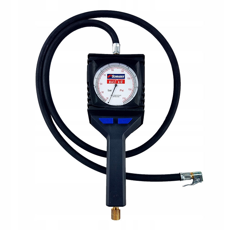 PISTOLET DO POMPOWANIA SCHRADER MAST`AIR (BAR/PSI) Marka Schrader