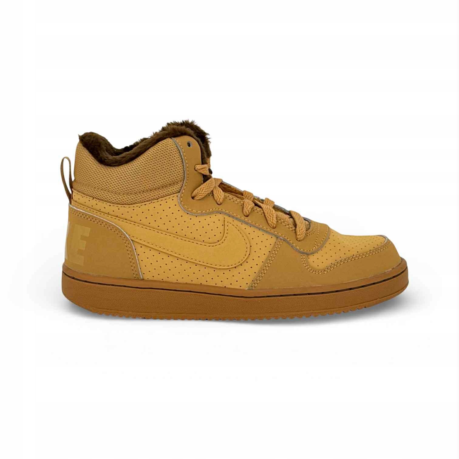 Dětská sportovní obuv zimní sportovní boty Nike Court Borough Mid AA3458 700 vel.