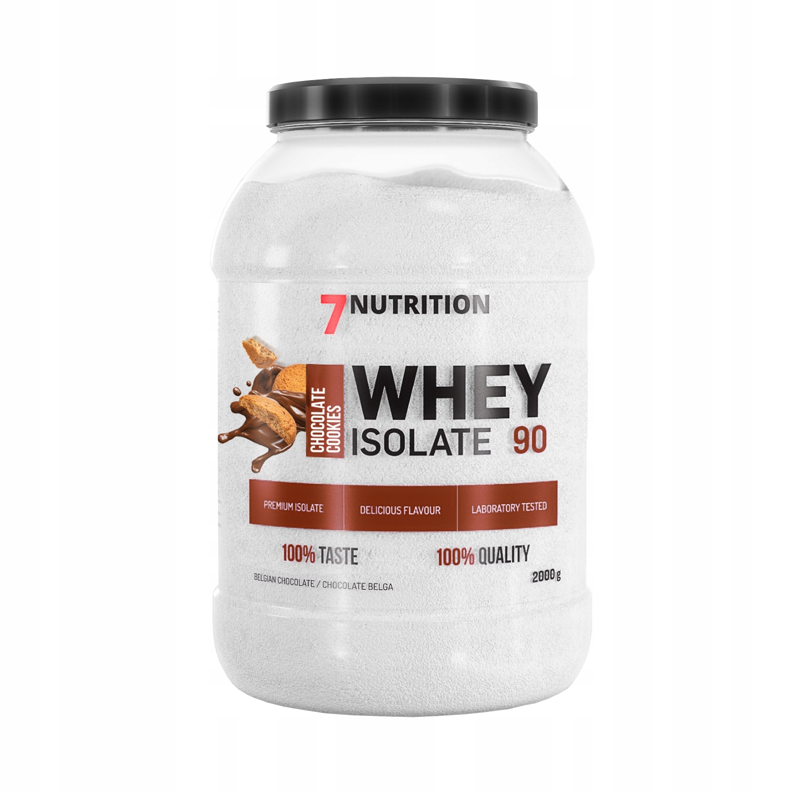 7NUTRITION Whey Isolate 90 2 Kg Protein Izolát Příchutě