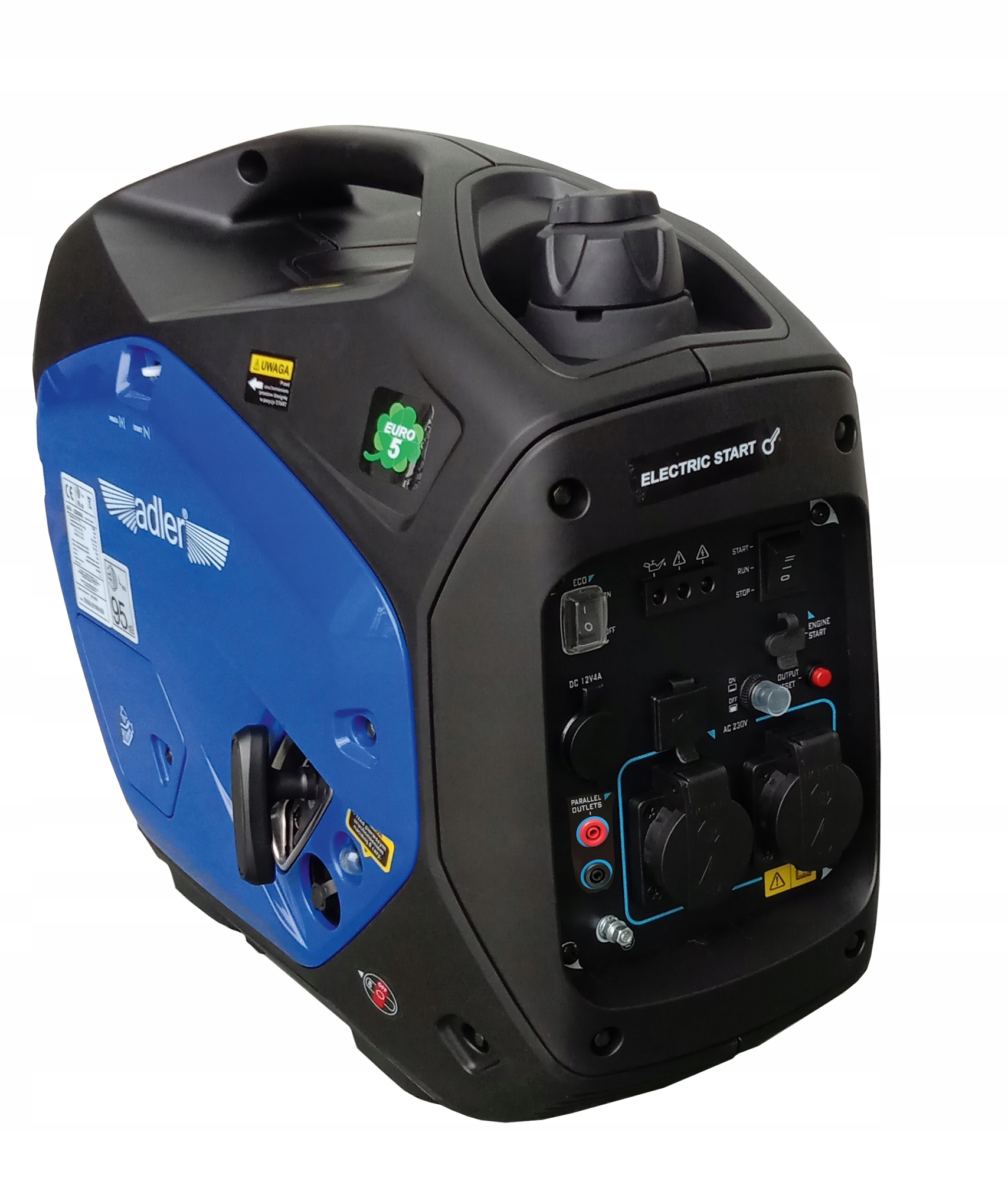 Adler AD-2200S PLUS 2.2 kW 230V генератор