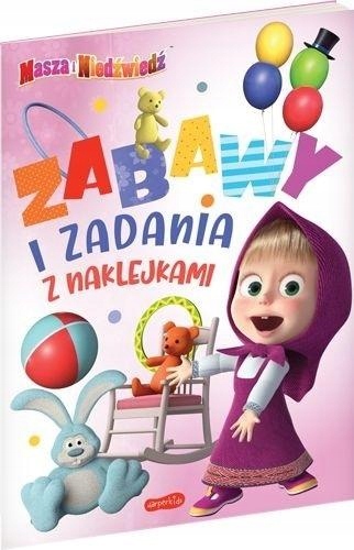 

Masza i Niedźwiedź Zabawy i zadania 1 różowa Kd