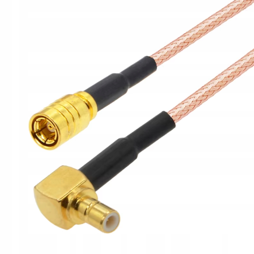 Propojovací kabel Smb zásuvka Smb zástrčka Ra RG316 5m