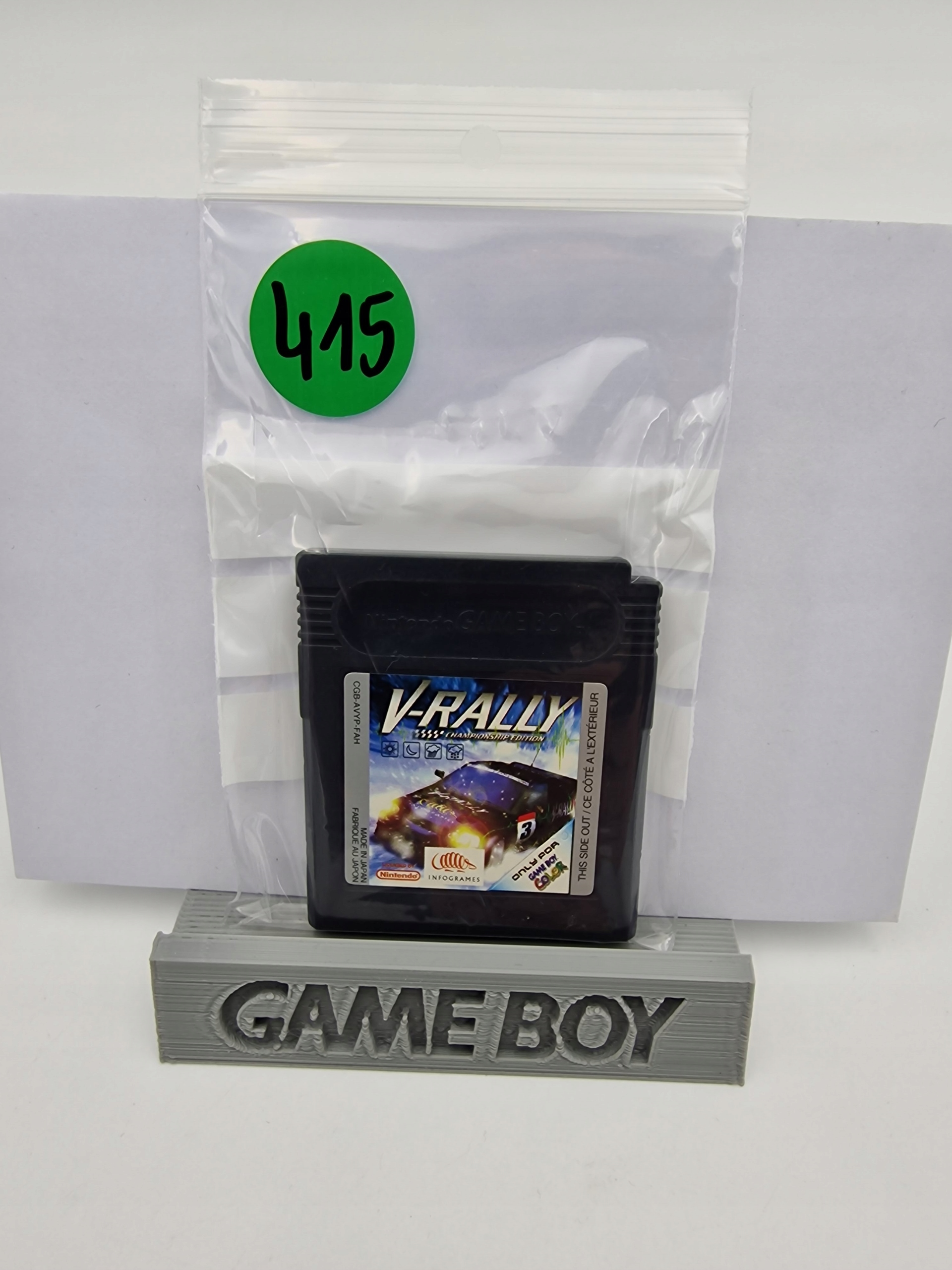 GAME BOY V-RALLY ORYGINAŁ Tematyka gry akcji