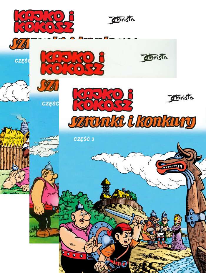 

3w1 Kajko I Kokosz Szranki I Konkury 1+2+3 Christa