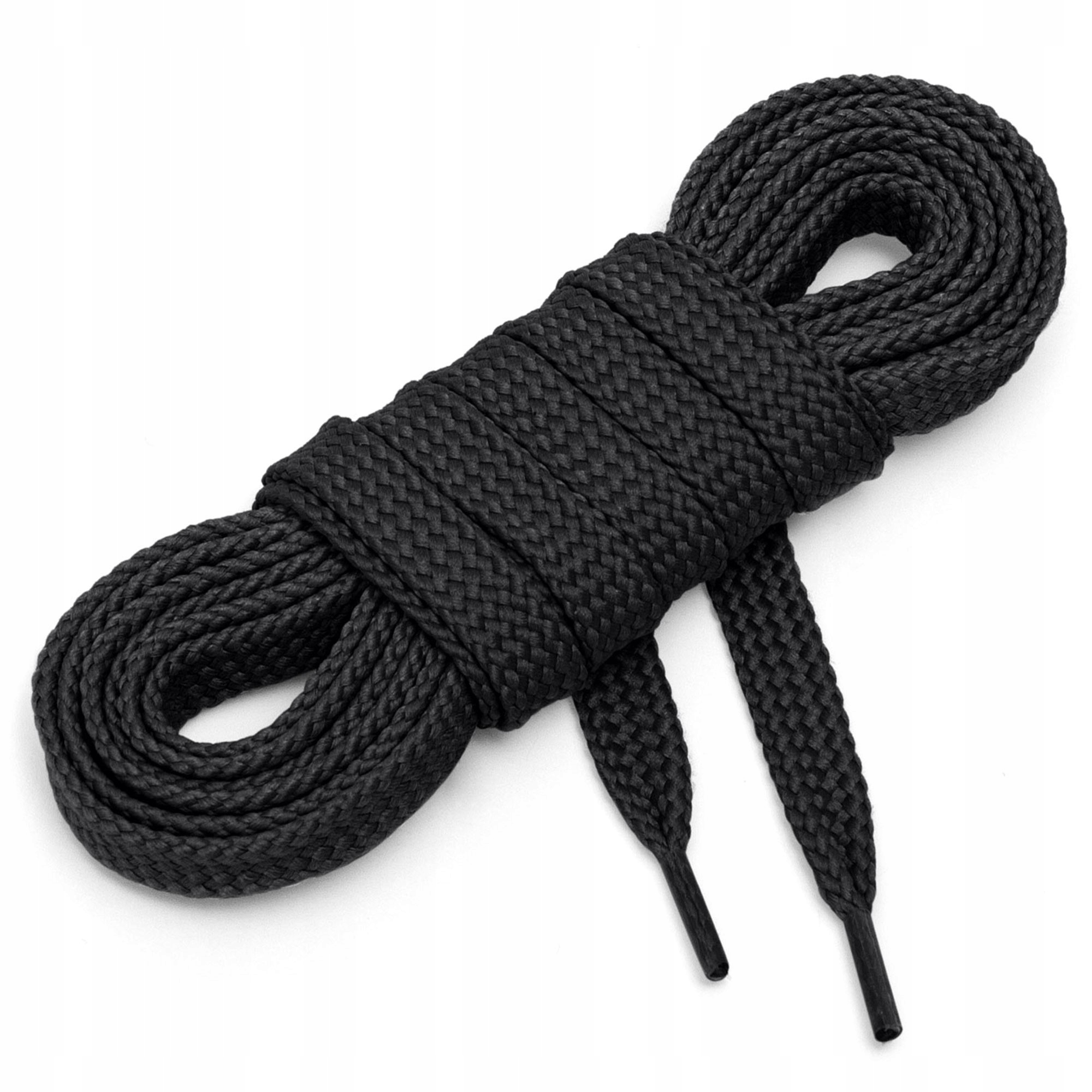 

Sznurówki Płaski Sznurowadła Czarne 7mm 120cm