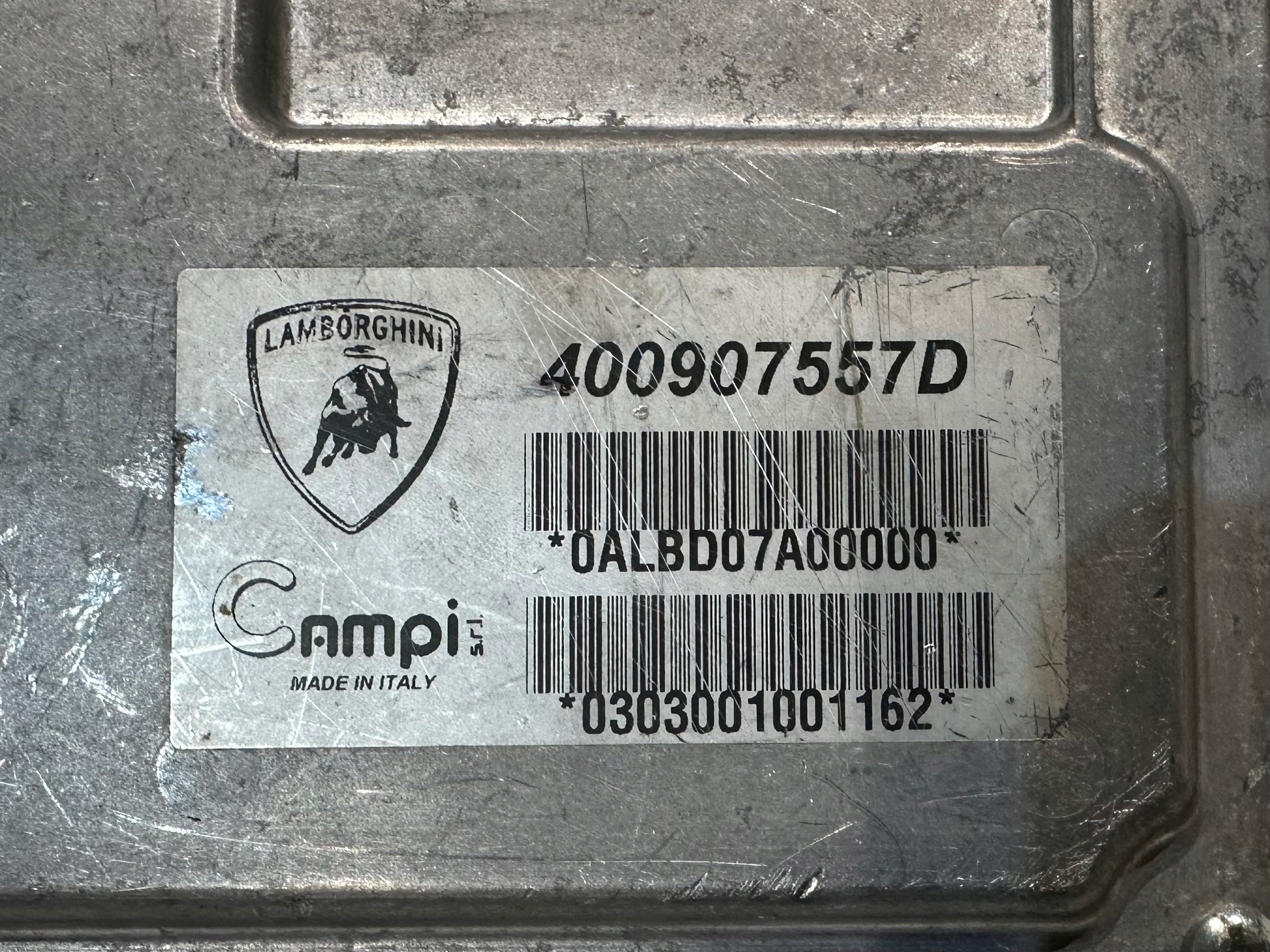 LAMBORGHINI CENTRALINA CONTROL UNIT 400907557D