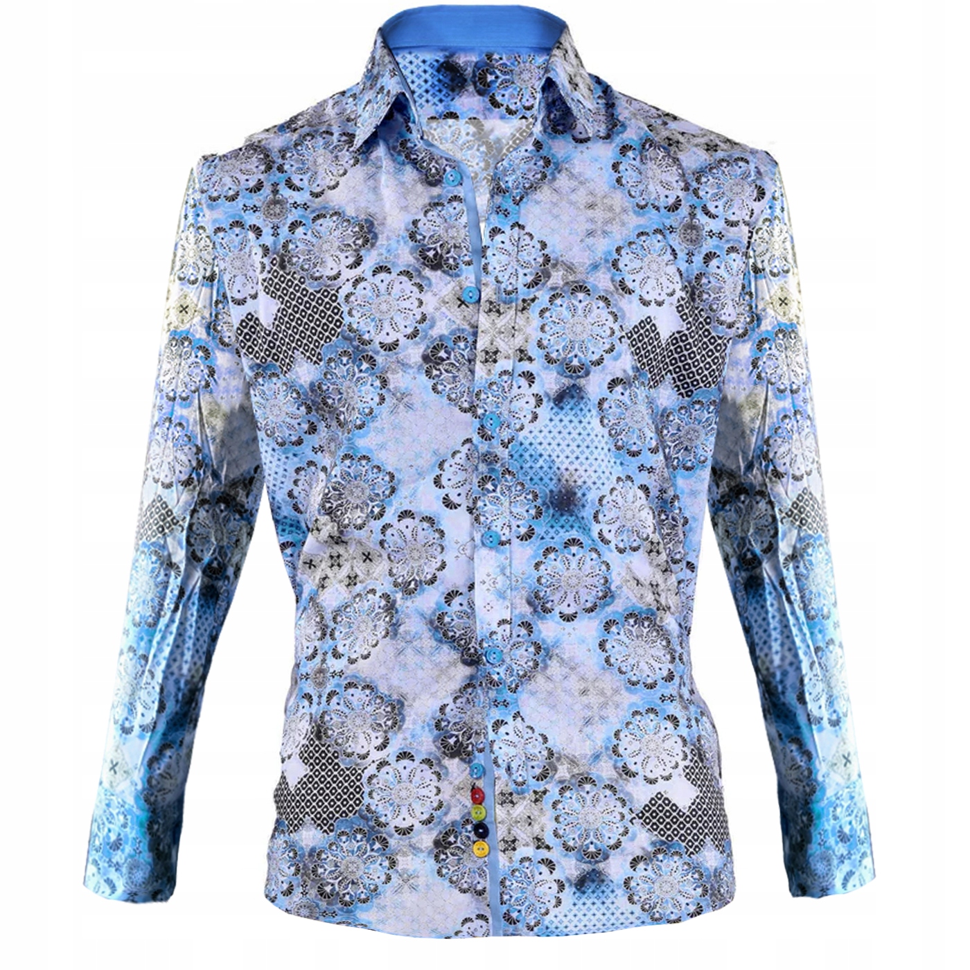 Pánská košile Mondo Limited s rolovacími manžetami, bavlněná Mazana