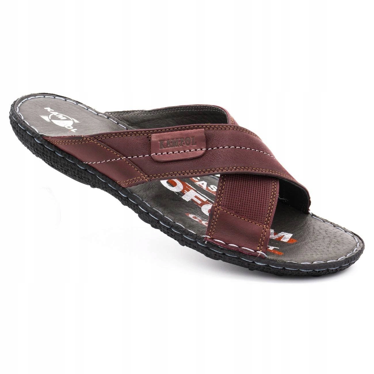 Pánské Pantofle Polské Kampol 200/34/P Bordové 40