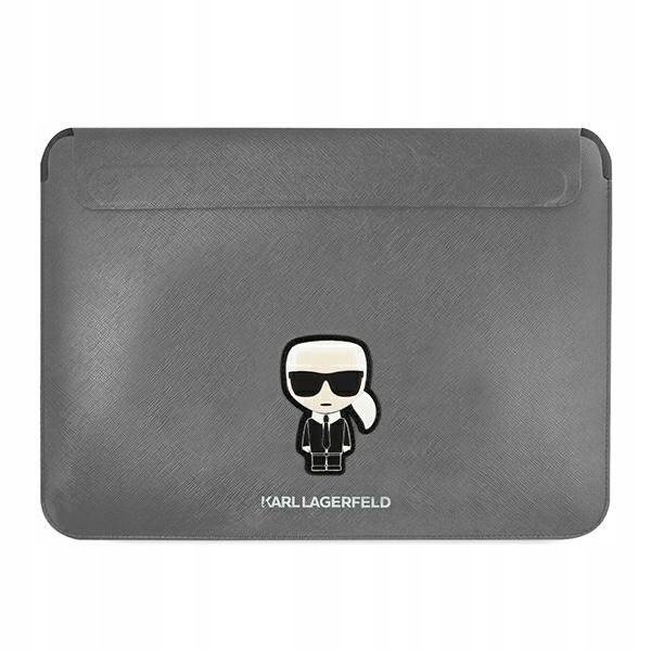 Pouzdro pro Notebook 13-14 Karl Lagerfeld stříbrné
