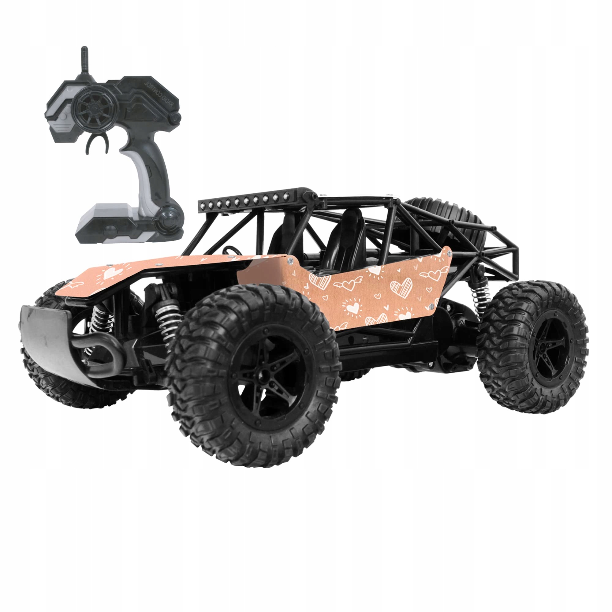 Voiture télécommandée Turbo Challenge Dakar R/C en métal - Voiture Voiture télécommandée Turbo Challenge Dakar R/C en métal - Voiture