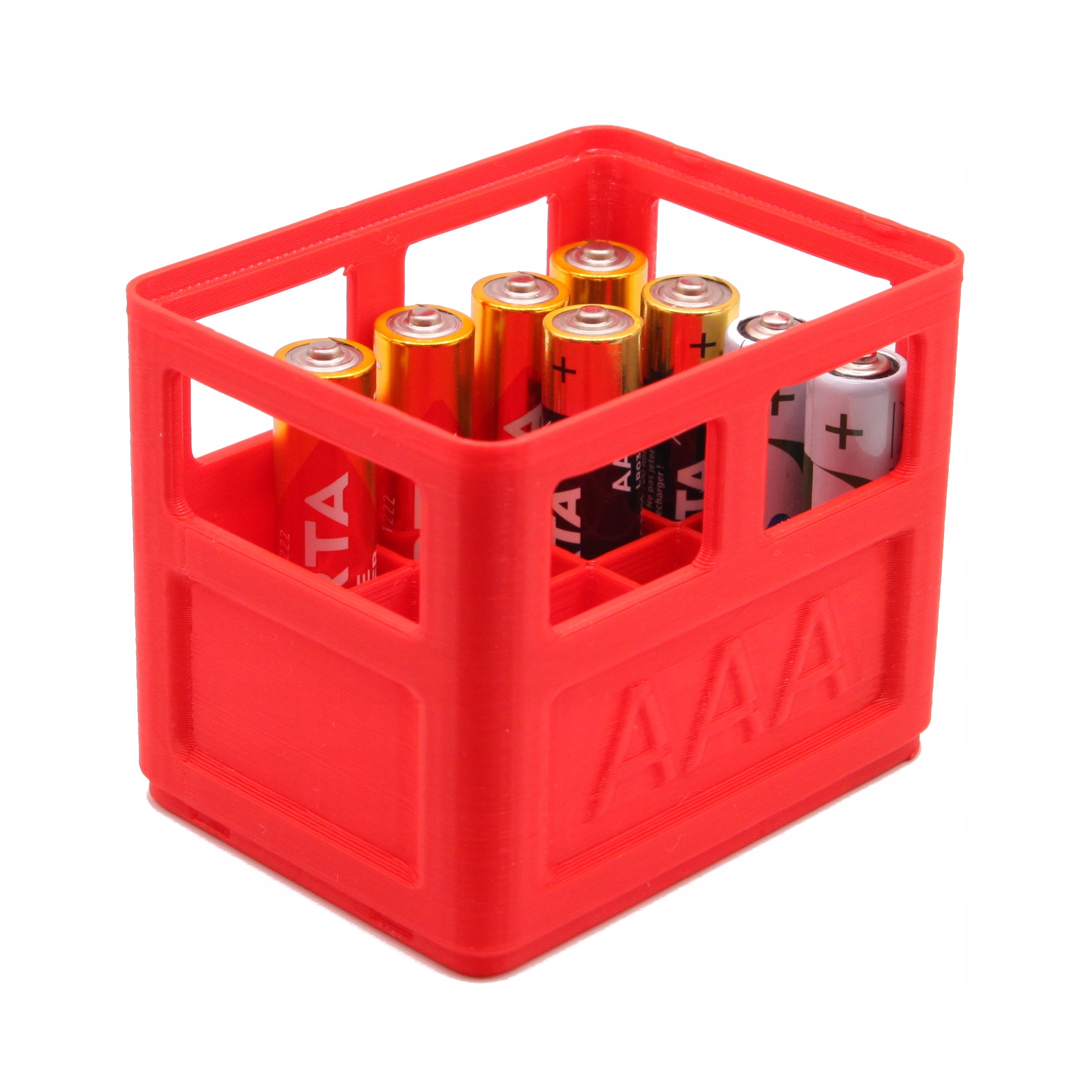 Organizer pojemnik na baterie modułowy zamykany - AAA Kod producenta BA-01