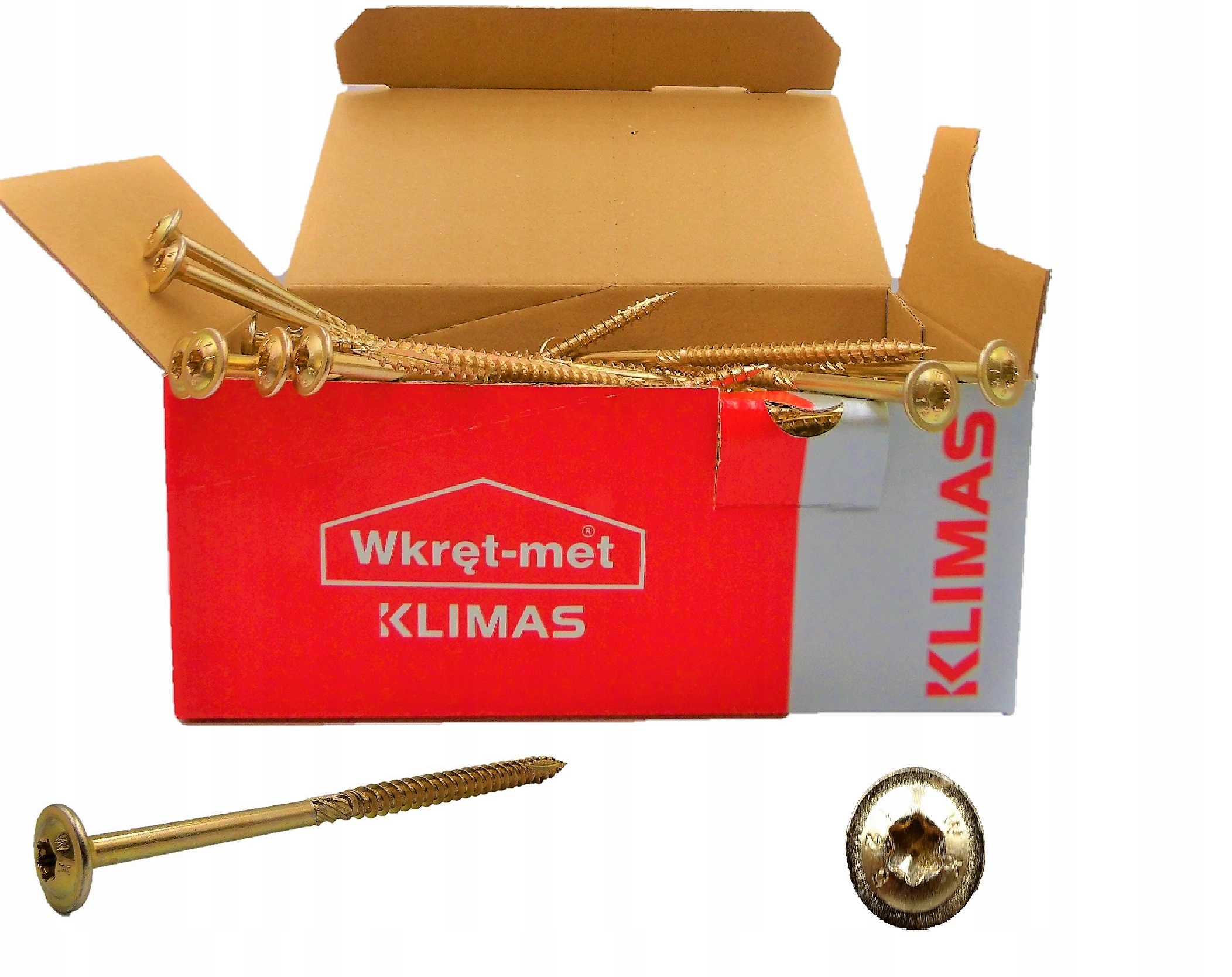 

Wkcp Wkręty Ciesielskie 6X60 Talerzowe Torx 100SZT