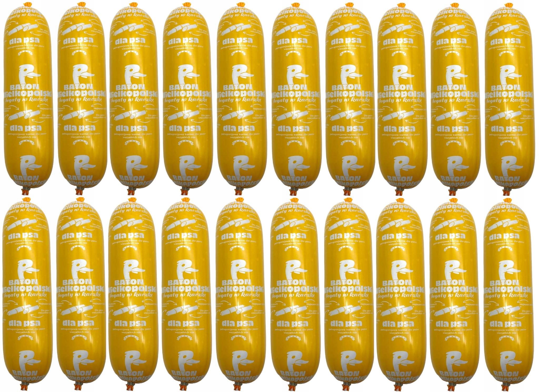 Levně Velkopolská tyčinka pro psa 900 g kachna x 20 ks