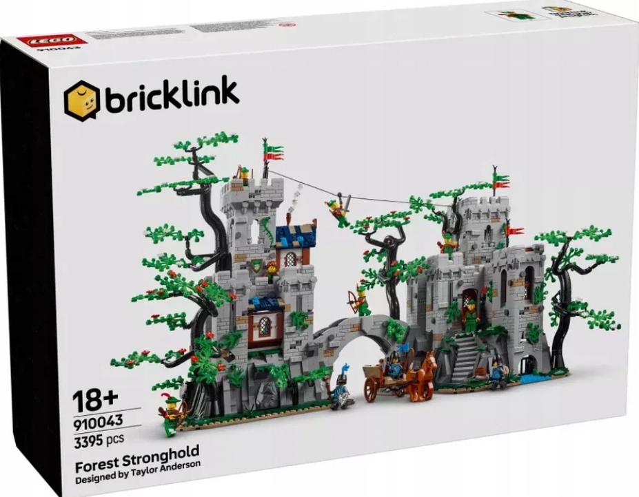 LEGO 910043 BRICKLINK DESIGNER PROGRAM LEŚNA TWIERDZA 18+