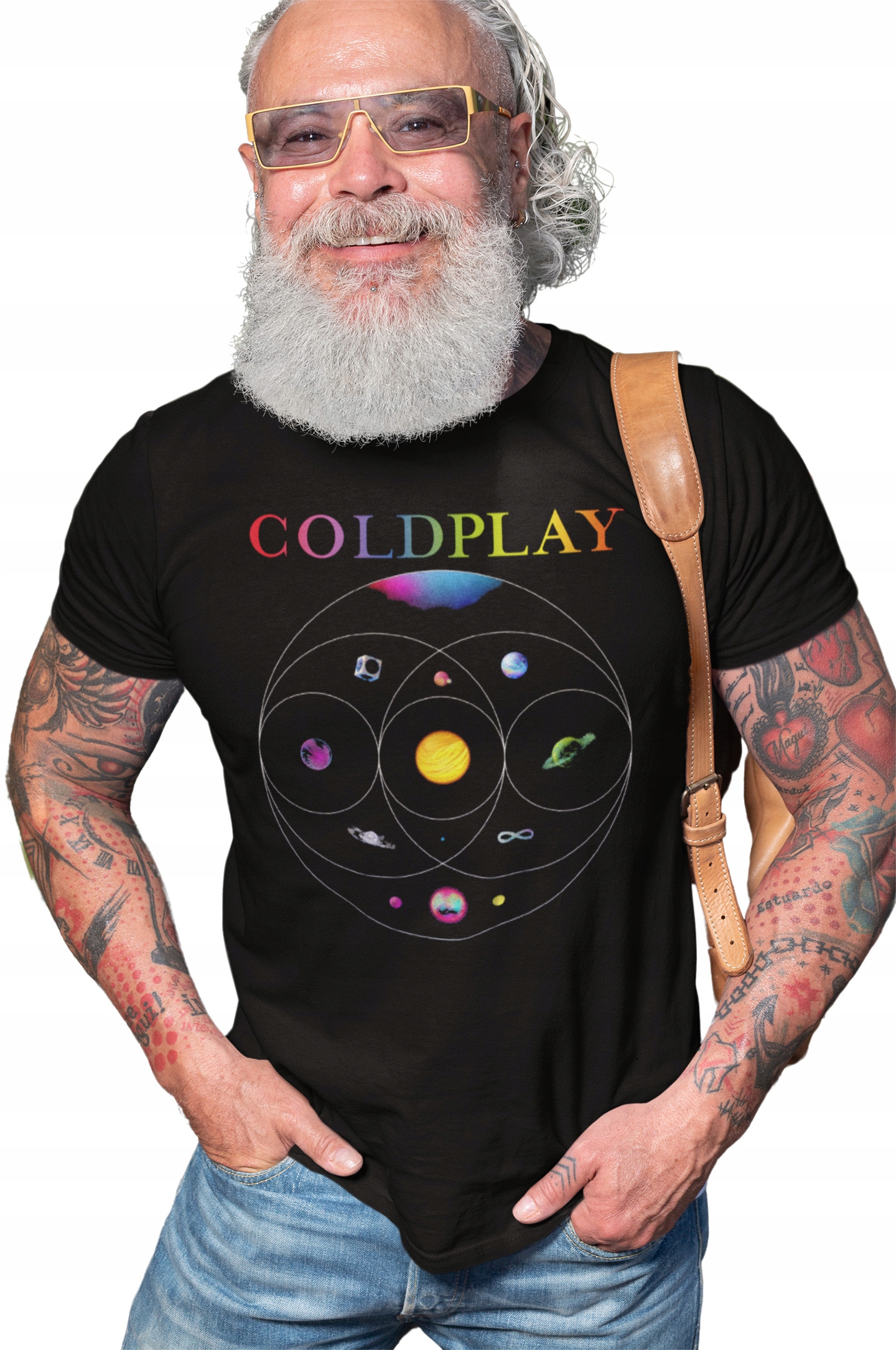

Coldplay Koncert 2022 T-Shirt Koszulka Męska XXL